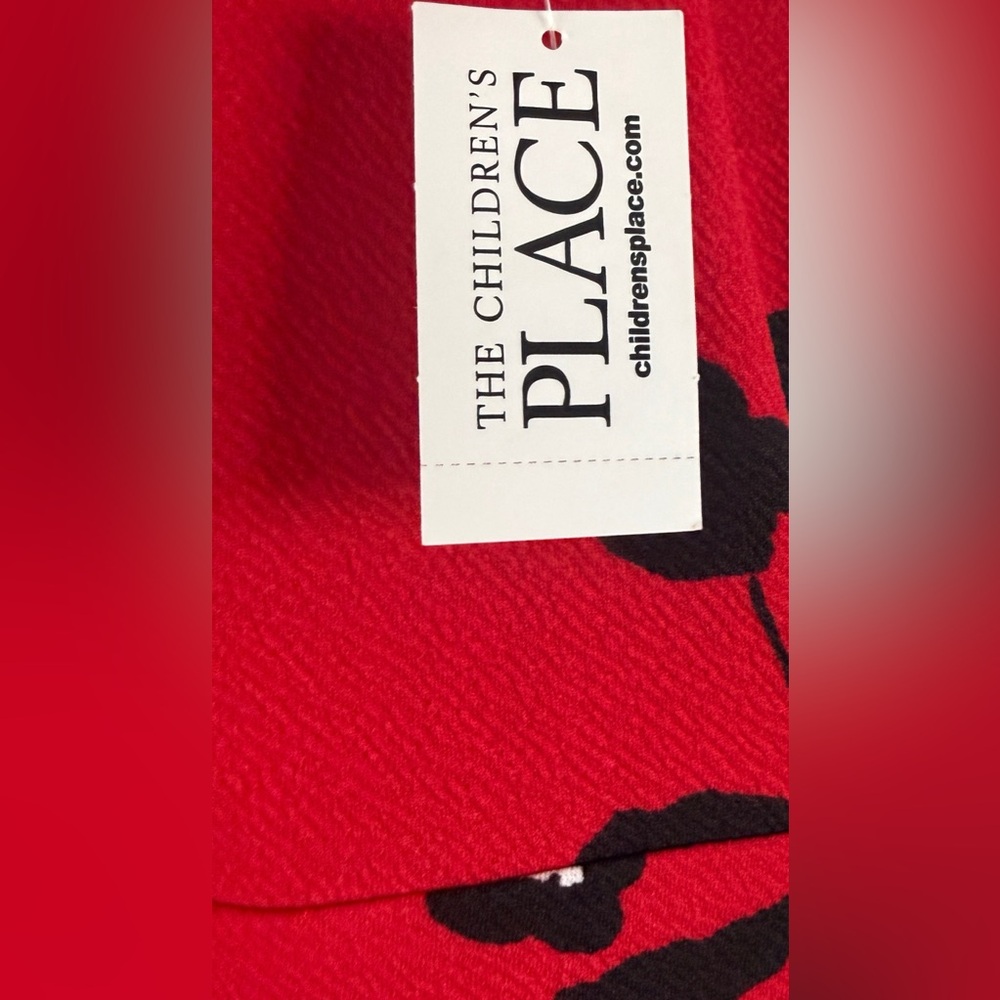 The Children’s Place | Girls Red & Black Sleeveless Floral Dress, Size 16, NWT - Picture 9 of 12